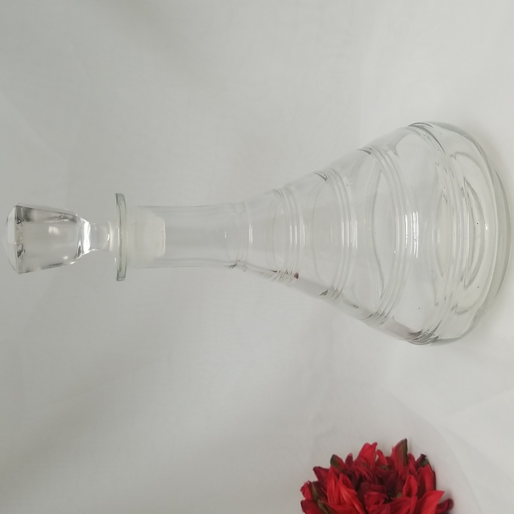Hocking Ring Depression Decanter